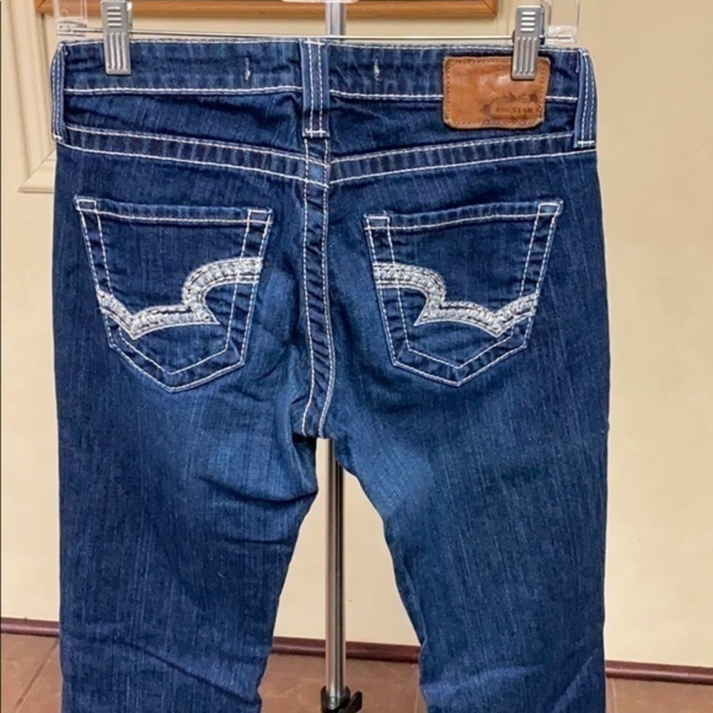 Big Star Remy Low Rise Fit Jeans size 27 - Picture 5 of 7